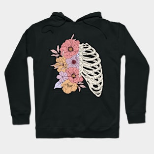 Blossom Heart Rib Cage Hoodie